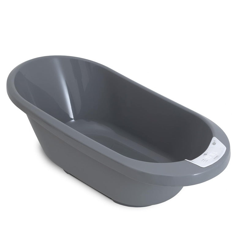 bébé-jou Badewanne Babywanne Sense Edition mit Thermometer Griffin Grey grau - 8714929202583