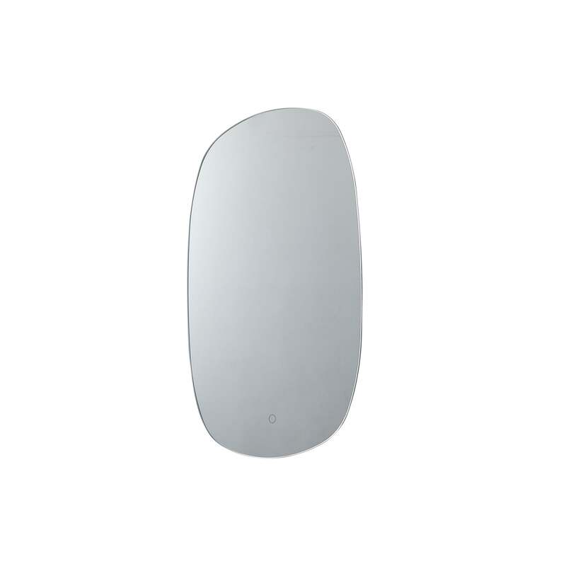 Lucande LED Spiegel Celestiel oval beheizbar CCT 80cm chrom Badezimmerlampe - 4251911777857