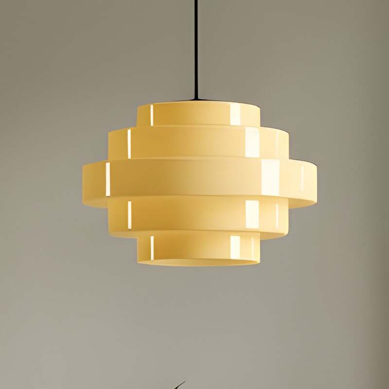 Aldex Hängeleuchte Pendelleuchte Filo LED Lampe dimmbar gelb Ø28cm 1x15W - 5904798660253