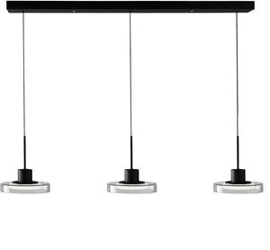 B-Ware Liadomo Pendelleuchte Hängelampe Led Fernbedienung Volos Serie Schwarz Glas