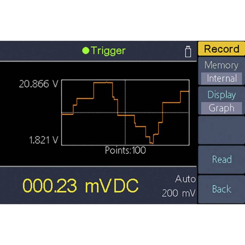 Voltcraft Tisch-Multimeter VC-7200BT digital Datenlogger 200000 Counts CAT I - 4064161001470