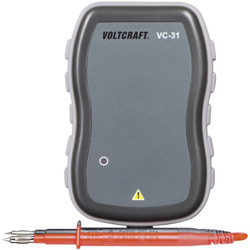 Voltcraft VC-31 Kombitest Durchgangsprüfer Spannungsprüfer FI-Prüfer 400V - 4016138520088