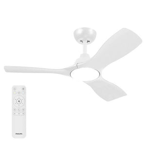 B-Ware Philips Deckenventilator Ventilator 42' 30W 24W LED Fernbedienung weiß 150m³/min