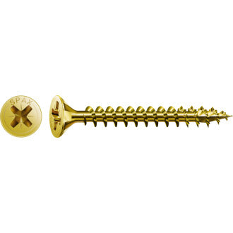 SPAX Universalschrauben Holzschrauben Schrauben 5x60 YELLOX gelb 500 Stück - 4003530005190