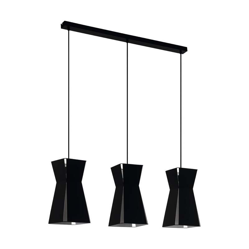 EGLO Hängeleuchte Hängeleuchte Lampe Leuchte Valecrosia schwarz SIEHE TEXT - 9002759990831