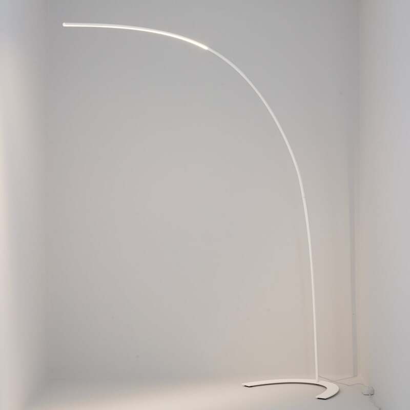 Lindby Stehleuchte Danua LED dimmbar Lampe Leuchte warmweiß 200cm Höhe weiß - 4251096501872