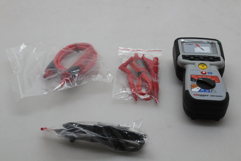 Megger MIT420/2 Isolationsmessgerät 50 V 100 V 250 V 500 V 1000 V 200 Messgerät - 5036175230527