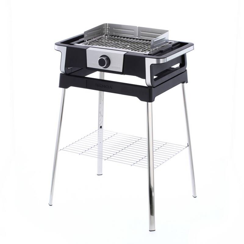 Severin BBQ-Grill PG 8118 SENOA DigitalBOOST S Elektrogrill 3000W schwarz/silber - 4008146034596
