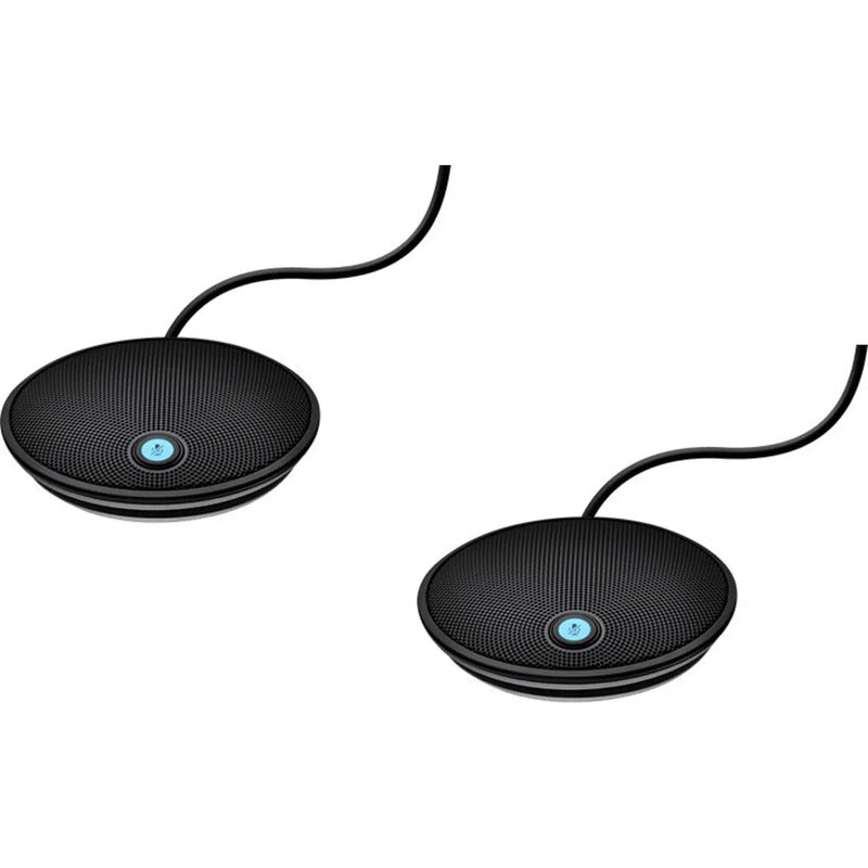 Logitech Stand Mikrofon-Set Kabelgebunden Zusatzmikrofone inkl. Kabel 250g - 0097855119551