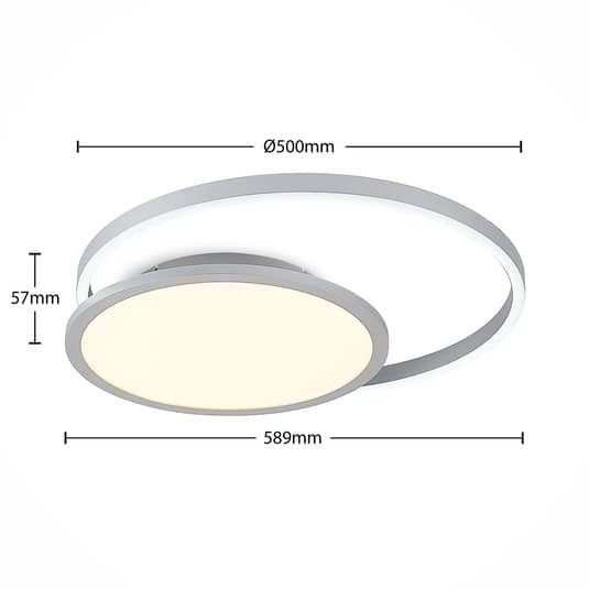 Lucande Irmi LED-Deckenlampe Lampe Leuchte Deckenlampe IP20 CCT-Farbwechsel - 4251096597622