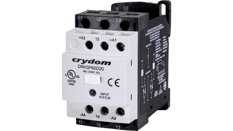 Crydom Halbleiterschütz Relais DRH3P60D20 Nullspannungsschaltend Schütz 20 A - 2050004153491