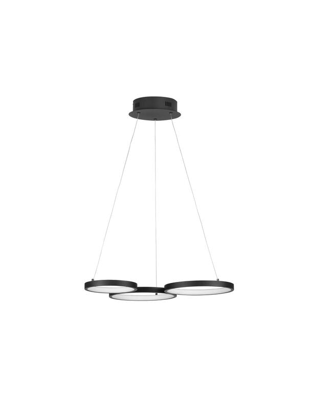 Nova Luce Pendelleuchte Hängeleuchte LED Magnus Schwarz Dimmbar Lampe SIEHE TEXT - 5212017433169