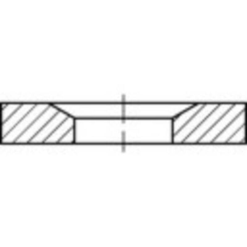 Toolcraft Kegelpfannen Kugelscheibe Kegel-Pfanne Kugel-Scheibe DIN 6319 Stahl - 4053199217588