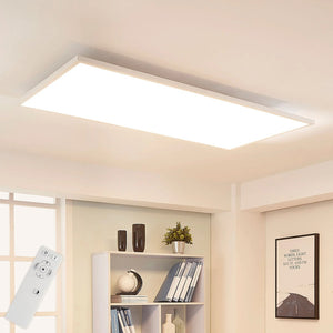B-Ware Arcchio LED-Panel Arya dimmbar Leuchte 119x59cm Aluminium Acryl weiß 6800Lumen