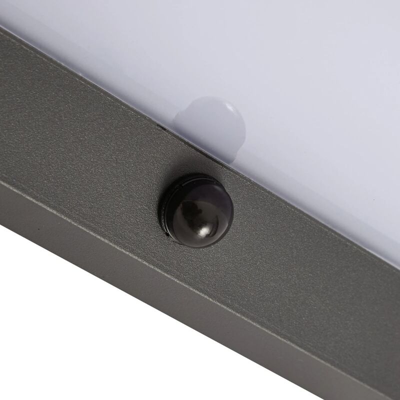 Lindby Außenwandleuchte Fando LED Wandleuchte Gartenlampe anthrazit 22,5cm IP44 - 4255830909023