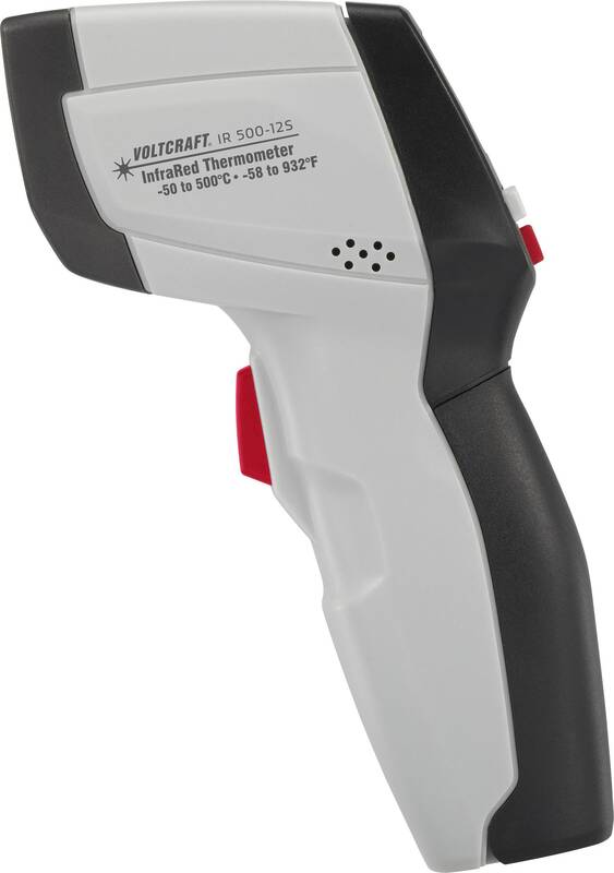 VOLTCRAFT IR 500-12S Infrarot-Thermometer -50 bis +500 °C 12:1 Pistolengriff - 4016139327877
