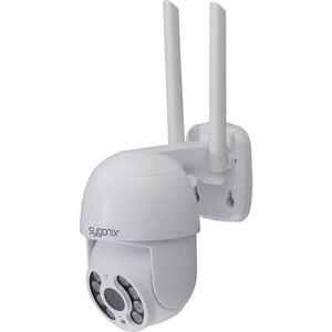 B-Ware Sygonix PTZ Zusatzkamera Überwachungskamera Funkkamera PTZ außen weiß SY-6440258