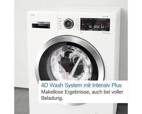 Bosch Waschmaschine Waschautomat Frontlader WGB244071 Weiß 9 kg 13 Programme - 4242005479849