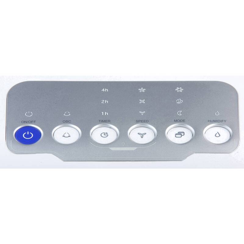 DOMO Luftkühler DO153A 55W Ventilator Klimaanlage Befeuchter Fernbedienung Weiß - 5411397119216