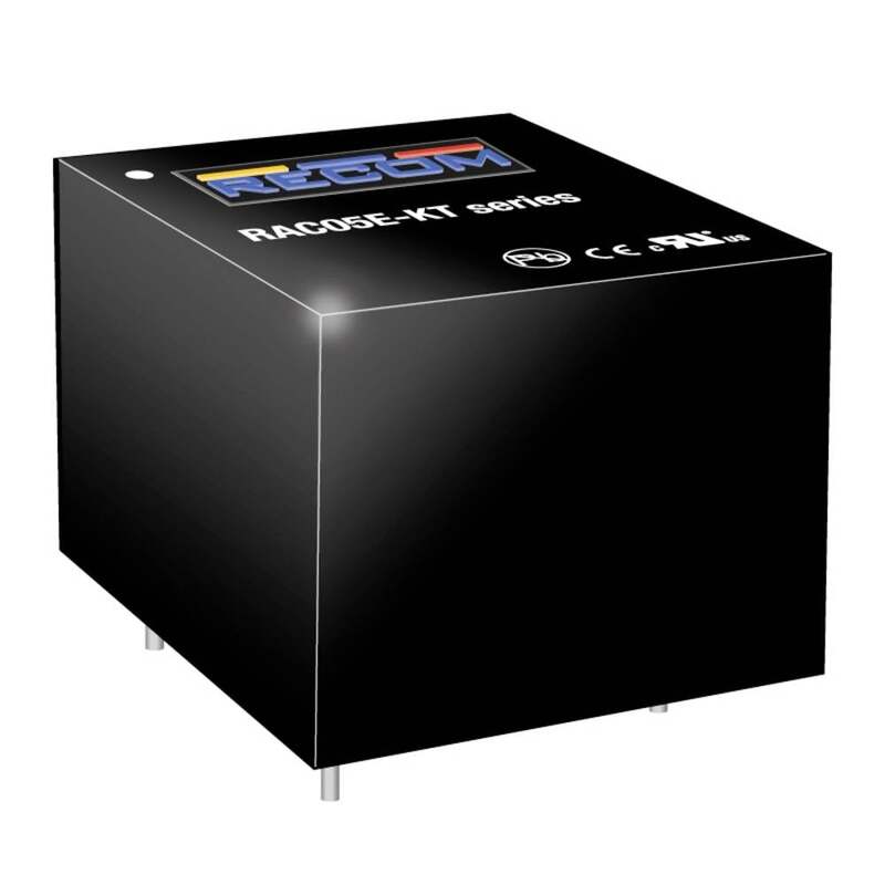 RECOM Schaltnetzteil Netzteil Stromversorgung RAC05E-24SKT 24V 5W THT 10 STÜCK - 2050009111076