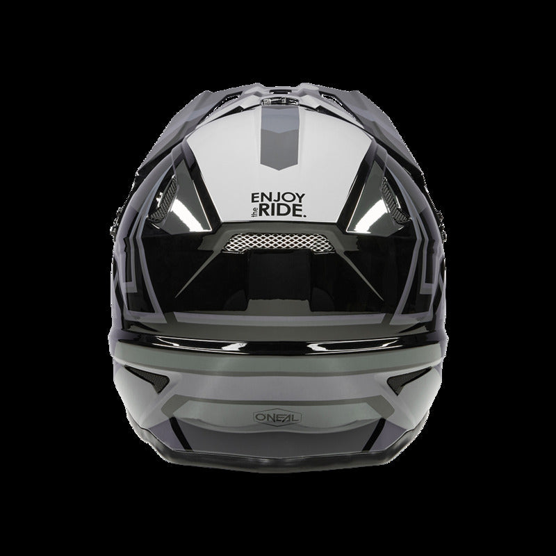 O'NEAL Sonus Helm Kopfschutz Fahrradhelm Split Schwarz Grau M 57/58 cm - 4046068615271