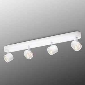 B-Ware Philips Deckenlampe LED Star dimmbar 4-flammig schwenkbar Aluminium weiß 56x6cm
