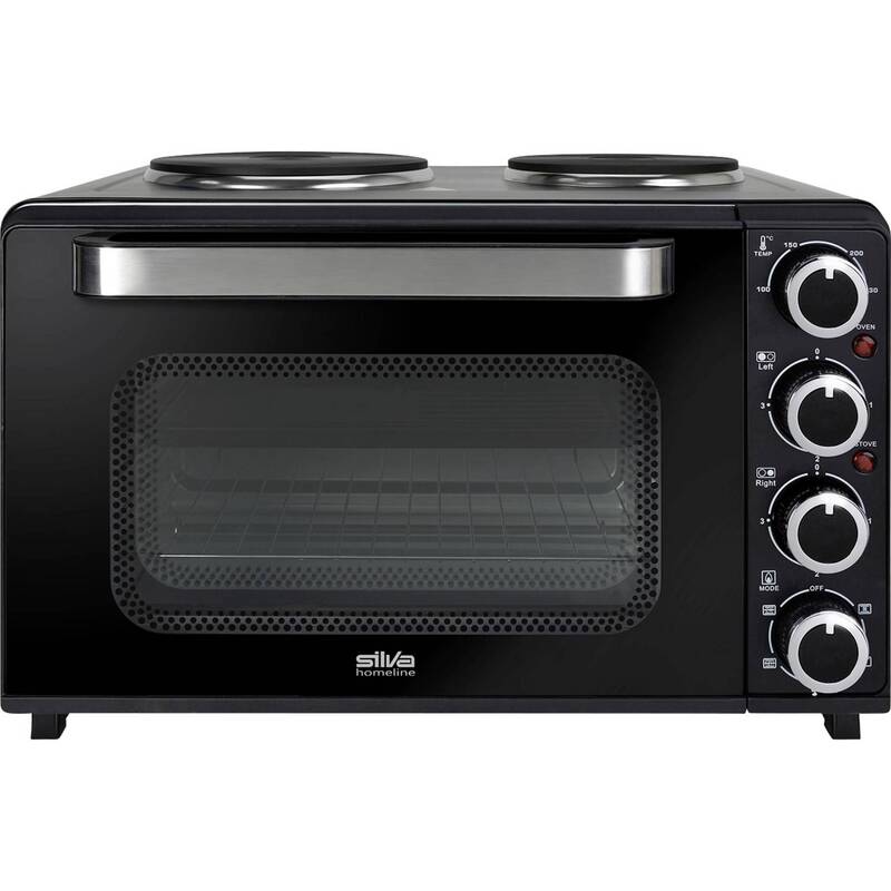 Silva Minibackofen 3200W Heißluftofen mit 2 Temperaturreglern und - 9004489401090