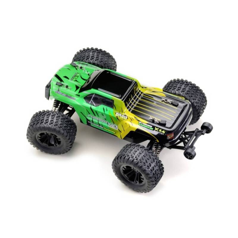 Absima MINI AMT Gelb, Grün Brushed 1:16 RC Modellauto Elektro Monstertruck RtR 2 - 4250650957711