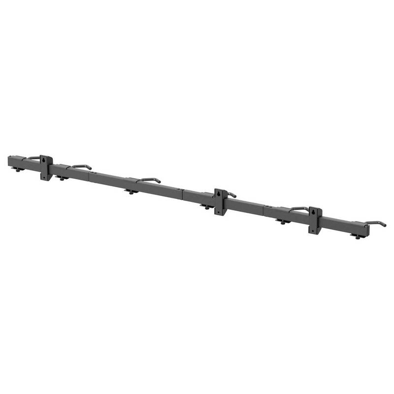 Elevar Fahrradwandhalter Fahrradhalter Schwarz Stahl Kunststoff 6 Einstellplätze - 4064161471709