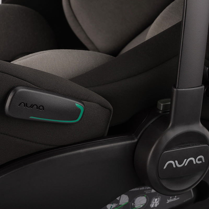 Nuna Babyschale ARRA flex Caviar 25 Autositz Gruppe 0+ schwarz von Geburt an - 8721094534142