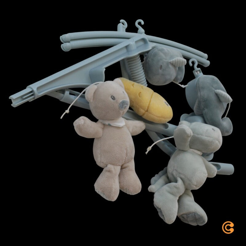 Nattou Mobile Spieluhr Babybett Musikmobile Stofftier La-Le-Lu Romeo Jules Sally - 5414673950220