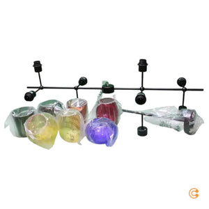 B-Ware KARE Hängeleuchte Lampe Mazzo Otto Glas multicolor SIEHE TEXT/FOTO