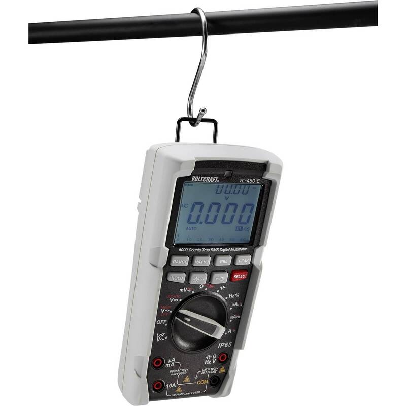Voltcraft VC-460 E Hand-Multimeter digital Kalibriert nach Werksstandard IP65 - 4016139142012