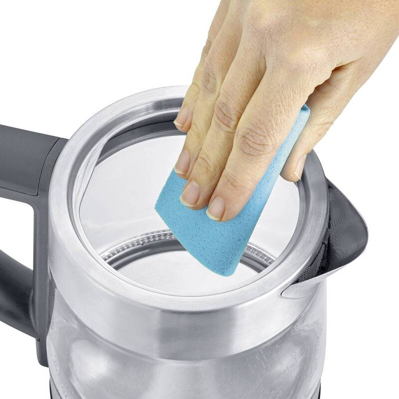 Severin Teebereiter Glas Edelstahl 1l 2200W Timer Warmhaltefunktion Teekocher - 4008146030796