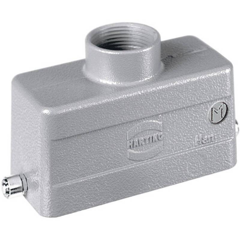 Harting Tüllengehäuse Gehäuse Han 16B Steckergehäuse grau M25 IP65 1 Stück - 2050000990557