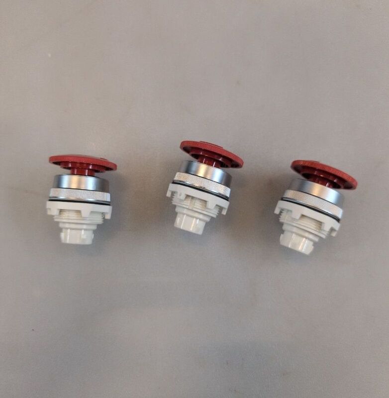 BACO Pilztaster T16ED01 Drehentriegelung Kunststoff verchromt rot IP65 1 St. - 2050001276261