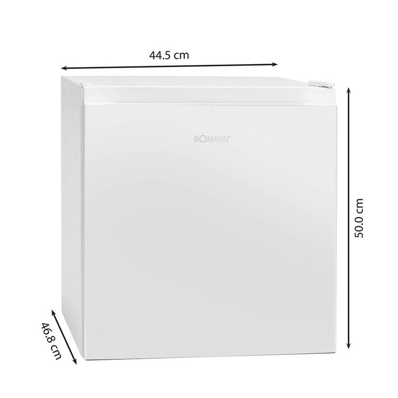 Bomann Kühlbox KB 7245 Kompressor Kühlgerät 45l Temperaturbereich 0-8°C weiß - 4004470772456