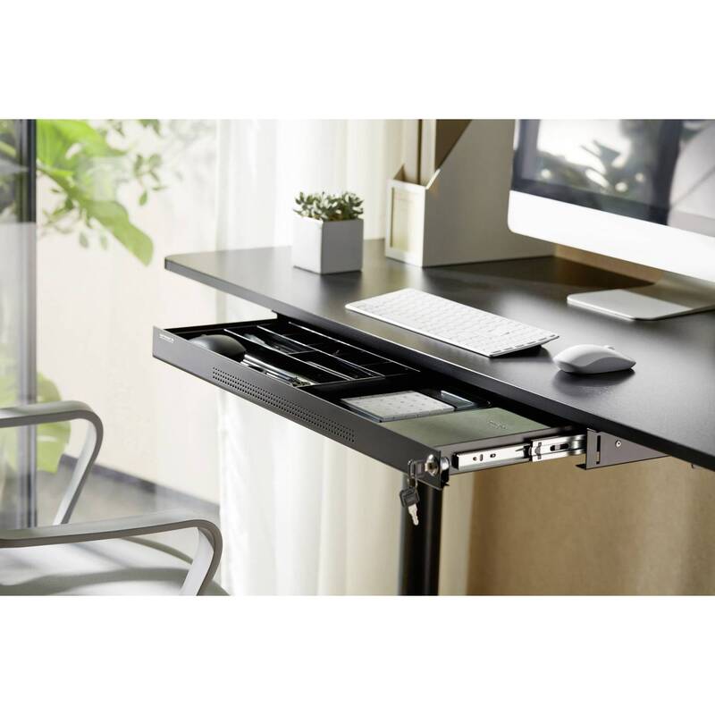SpeaKa Professional SP-10938492 Untertisch-Schublade 740 x 449 mm abschließbar - 4064161240541
