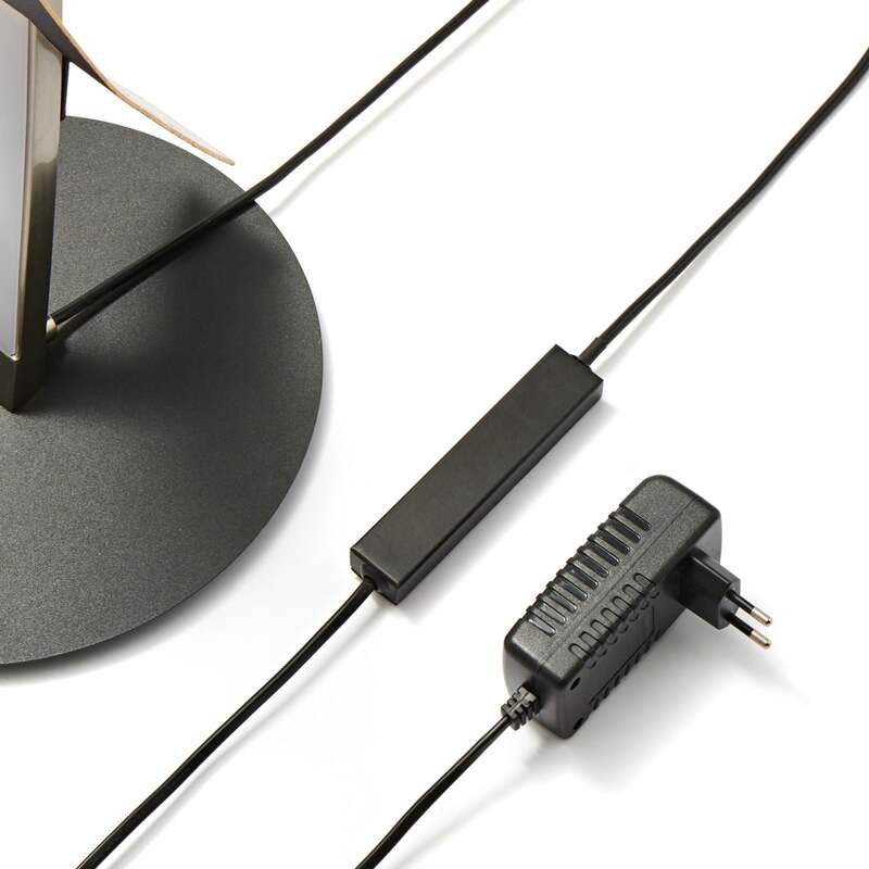 Lucande Stehleuchte Lampe LED Marija Metall schwarz dimmbar SIEHE TEXT/FOTO - 4251096553697