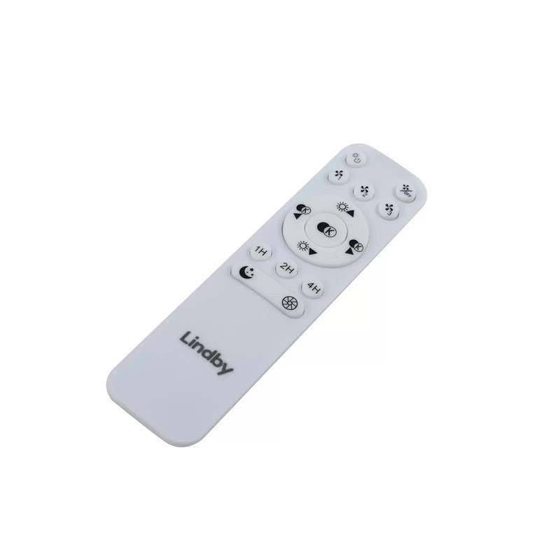 Lindby LED-Deckenventilator Mace Deckenventilator Ventilator schwarz leise Ø 47 - 4251911780192