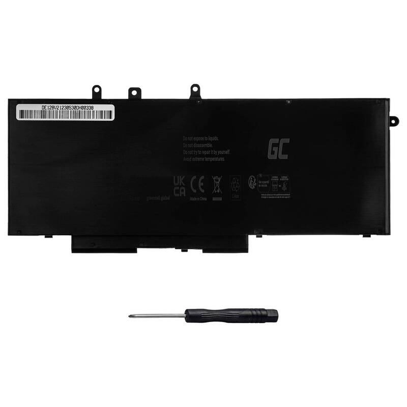 Green Cell Notebook-Akku Dell 93FTF GJKNX 6000 mAh 7.6 V wiederaufladbar Akku - 5904326373914