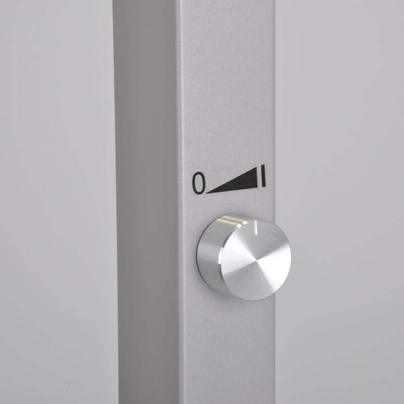 Arcchio Stehleuchte Logan Neo LED dimmbar silber Leuchte Lampe 195cm hoch - 4251096536669