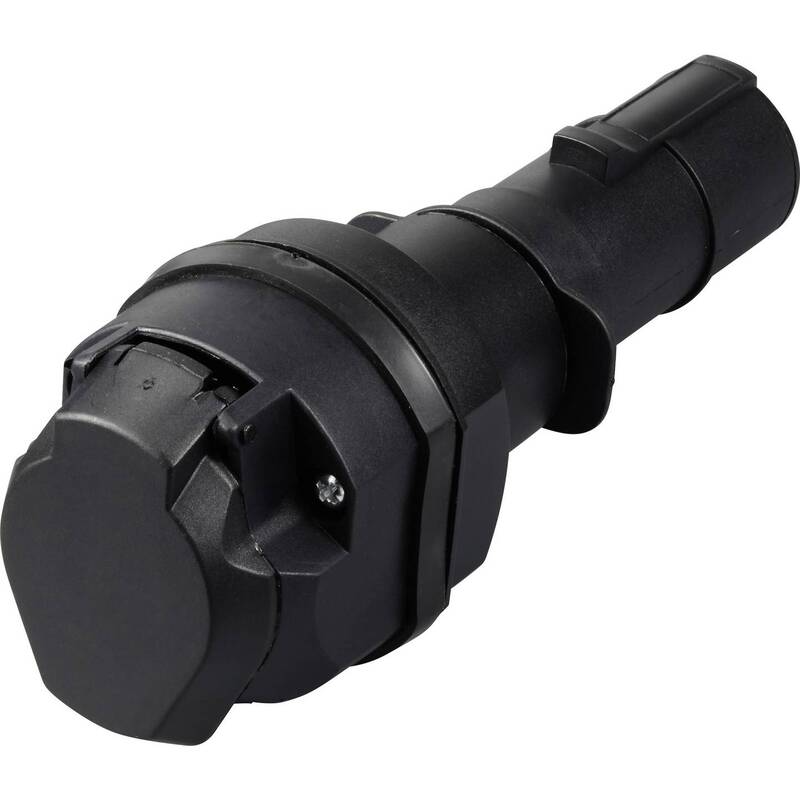 VOLTCRAFT Spannungsreduzierer Adapter KFZ-Spannungsminderer TM6080 Anhänger 7pol - 4064161338446
