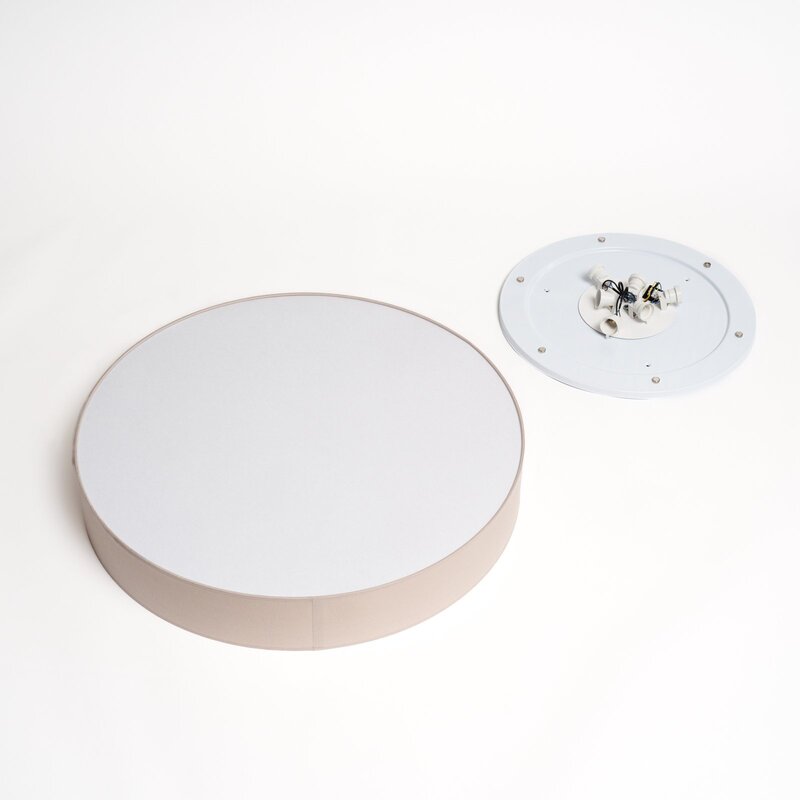 TK Lighting Deckenleuchte  Rondo beige Ø 80 cm SIEHE TEXT/FOTO - 11803561088724
