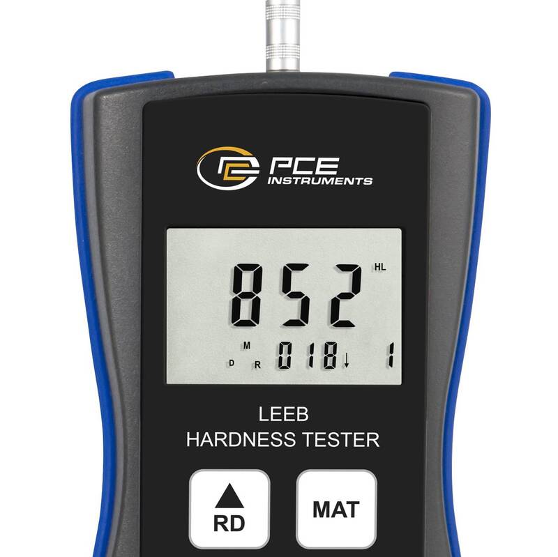PCE Instruments Härteprüfgerät Leeb PCE-900 digital LCD Messgerät Prüfgerät - 4250348715869