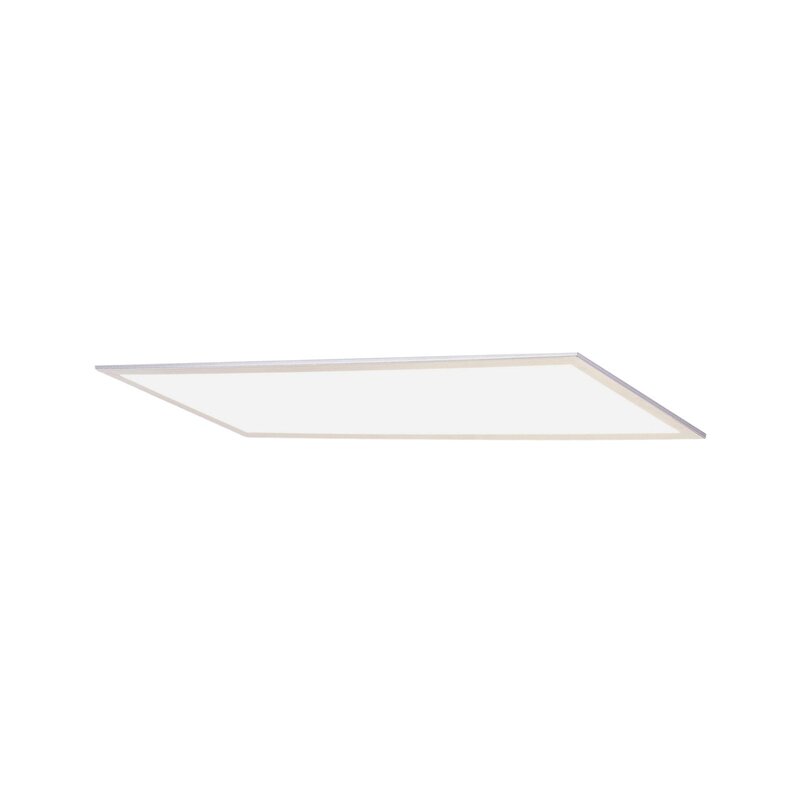 Lindby LED Panel Deckenleuchte Lampe Livel silber Metall 120cm x 30cm461 - 4251096528398