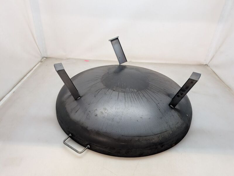Buschbeck Feuerschale Gartenfeuer Eisen Ø80cm rustikal 12,5kg eisengrau 30cm - 4033886111061