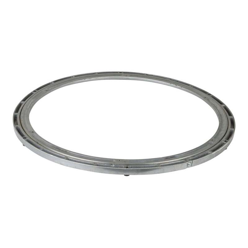 BS Rollen Drehkranz Möbeltechnik 350kg Tragkraft Ø450mm ohne Verzahnung 15mm - 4021885115869