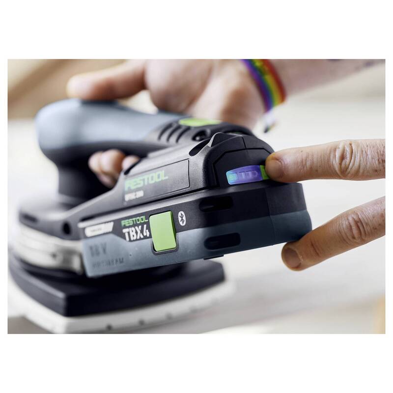 Festool Akku-Adapter BP 18 TBX 4 C-ASI 18V 4Ah wiederaufladbar schwarz 600g - 4014549464519