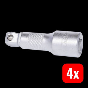 4x B-Ware Proxxon Steckschlüssel-Verlängerung Kippverlängerung 1/2 Zoll 75mm Chrom